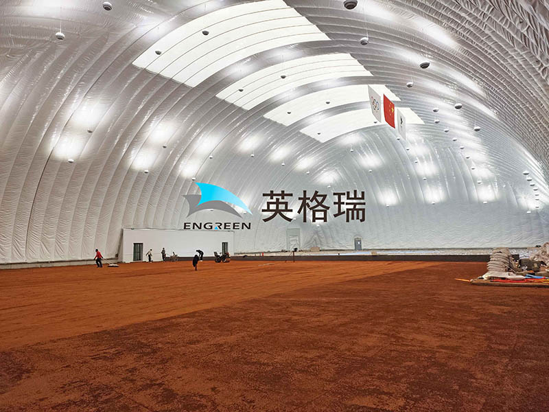 网球新“膜”力：气膜网球馆的魅力
